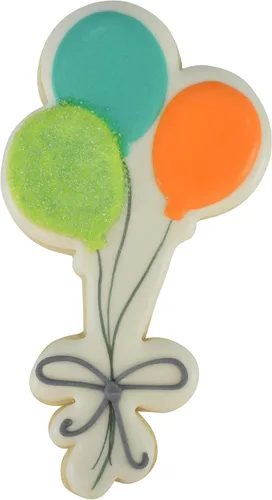Vista 5 de R&M - Cortador de galletas con forma de globo (4.5 pulgadas), acero inoxidable