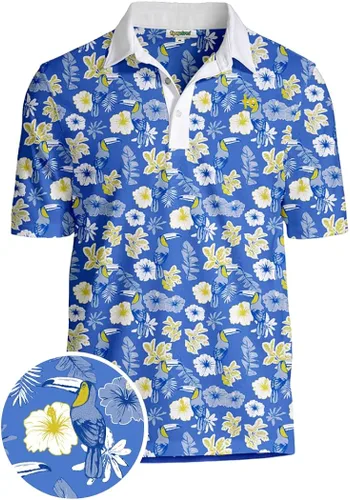 Vista 2 de Tipsy Elves Polo de golf - Polo deportivo de rendimiento para hombre