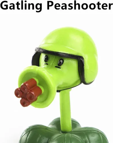 Vista 3 de JHESAO Juego de 16 juguetes de plantas PVZ, figuras de zombis, serie PVZ, juguetes de PVC de felpa, gran regalo para niños y fanáticos, cumpleaños