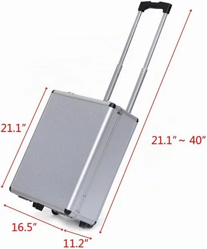 Vista 2 de TUFFIOM Caja de herramientas con herramientas 799pcs conjunto de herramientas para el hogar con caja de aluminio de la carretilla, kit