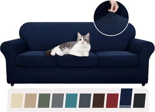 Vista 93 de YEMYHOM - Fundas elásticas para cojín individual, protector de sofá, silla, asiento, funda deslizante, funda suave de sofá, reemplazo, grande, a