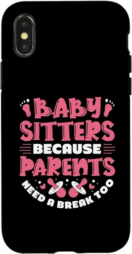 Vista 5 de Babysitters Because Parents Need - Babysitter Babysitting Case for iPhone 17