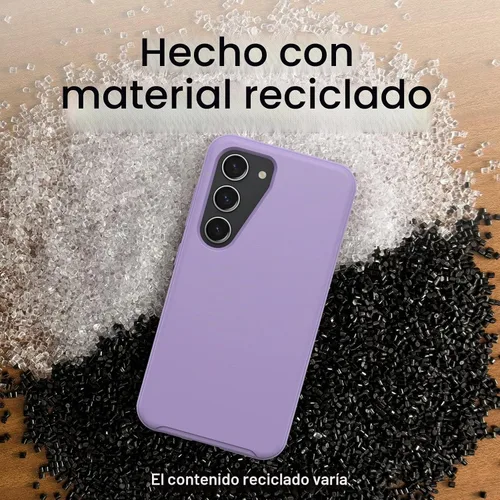 Vista 7 de OtterBox Funda Galaxy S23 Symmetry Series - You Lilac IT (púrpura), ultra Funda ultradelgada, compatible con carga inalámbrica, ultradelgada