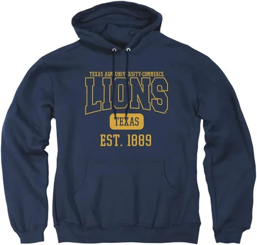 Vista 398 de LOGOVISION Colección de sudaderas con capucha unisex con diseño oficial de Collegiate Est. Date para hombres y mujeres