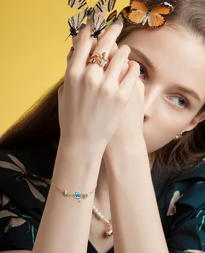 Vista 3 de Dijes de globos de corazón para mujeres, pulseras, collares, plata de ley 925, regalo de joyería de Navidad para el día de la madre