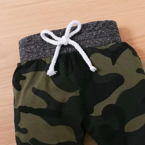 Vista 6 de Tepuce Ropa para bebé niño, conjunto de 2 piezas para otoño e invierno