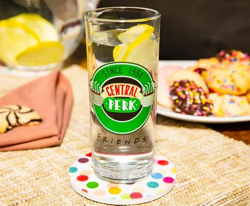 Vista 8 de Silver Buffalo Friends Central Perk NYC - Juego de vasos de 4 piezas, 10 onzas Vaso Central Perk NYC de 10 oz