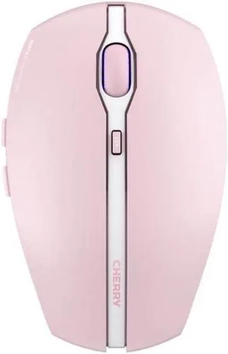 Vista 3 de Cherry GENTIX BT - Mouse inalámbrico Bluetooth, función multidispositivo para hasta 3 dispositivos, resolución conmutable (1000/2000 DPI), 7 botones