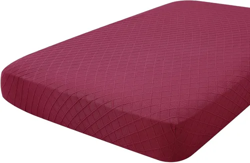 Vista 58 de hyha Fundas de cojín para sofá al aire libre, fundas lavables para sofá seccional, jaspe de diamante, funda elástica para cojín de asiento de sofá