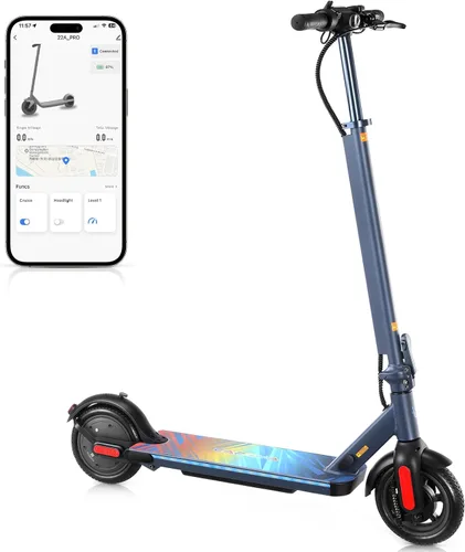 Vista 12 de Caroma Electric Scooter Adults, 350W/500W Motor, Top Speed 20/25 Mph & 30 Miles Range, 8.5" Solid Tires, Cruise Control E Scooter for Adults