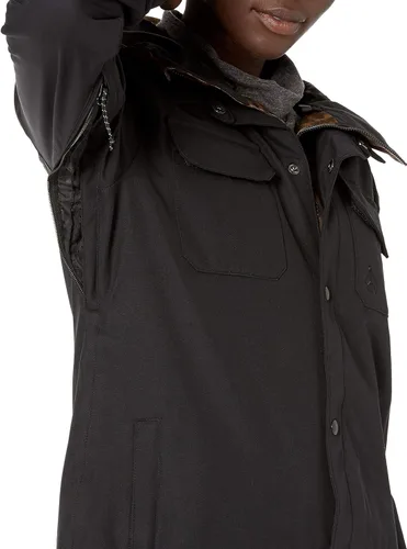 Vista 4 de Volcom Kuma - Chaqueta con capucha de invierno para mujer
