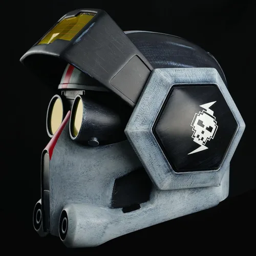 Vista 6 de Clone Trooper Tech Casco Deluxe Máscara de Halloween Coleccionable