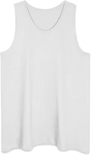 Vista 19 de Allsense Camiseta sin mangas para hombre – Camisa casual ligera