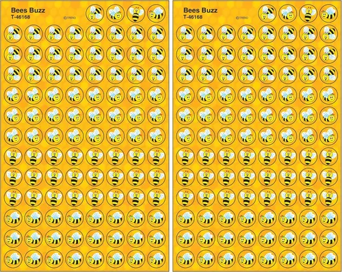 Vista 4 de Trend Bees Buzz SuperSpots - Calcomanías para el aula, 800
