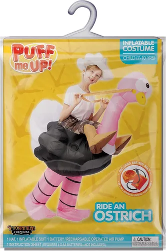 Vista 7 de Spooktacular Creations - Disfraz inflable de avestruz para Halloween