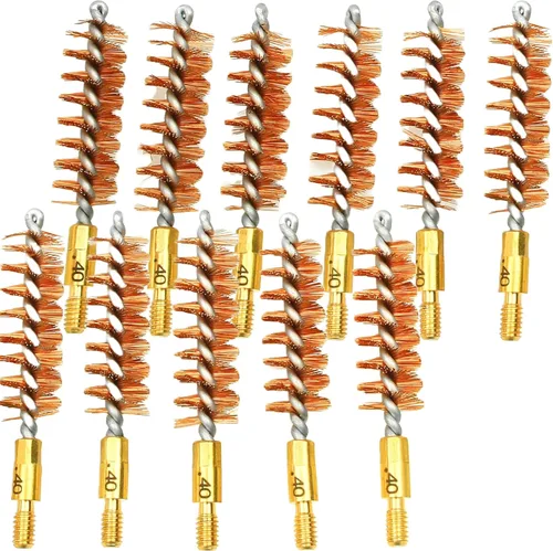 Vista 14 de Cepillos de Ánima de Bronce - Cepillos de Ánima de Calidad Premium para Limpieza y Mantenimiento de Pistolas y Rifles
