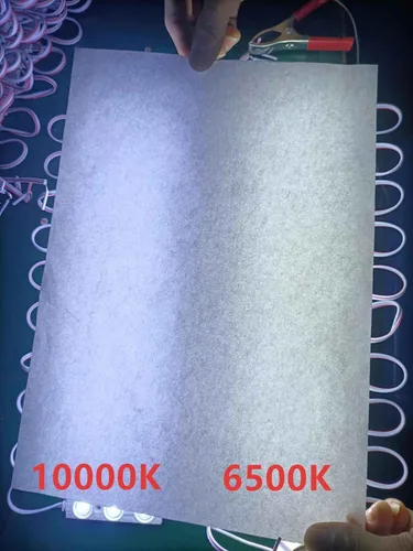 Vista 3 de Q QINGCHEN Módulo LED DC12V blanco día 6000K 6500K 1.32W módulo de luz para letreros de publicidad de letras con cinta adhesiva en la parte trasera