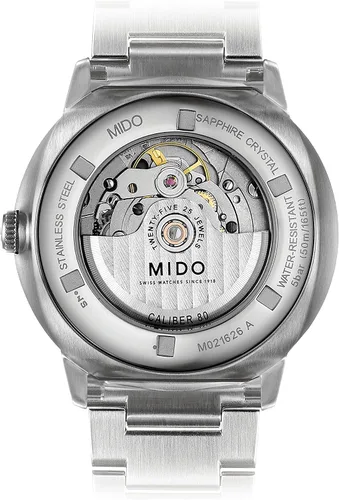 Vista 3 de Mido Commander Big Date - M0216261106100 Antracita/Acero Talla única, Gris