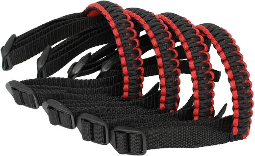 Vista 11 de BubbasGarageTv - Reversible Paracord Grab Handles for Jeep Wrangler - Charcoal Grey & Black - Pick Your Pairs