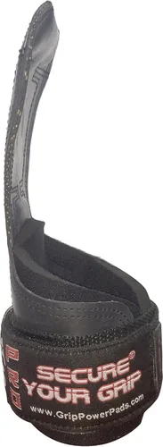 Vista 4 de Cobra Grips PRO - Correas de levantamiento de pesas, almohadilla de agarre para levantamiento de potencia, 2 guantes