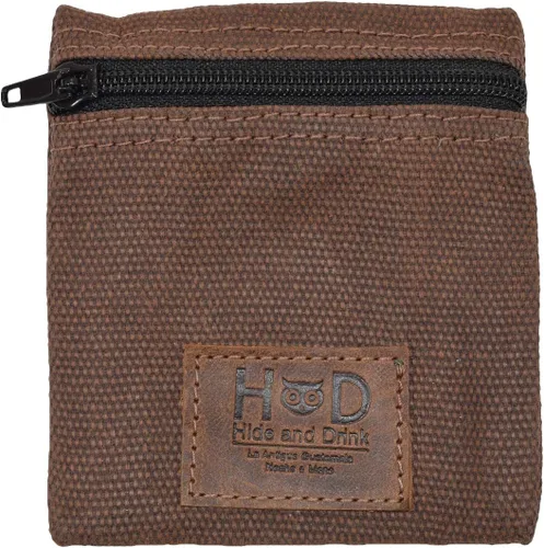 Vista 20 de Hide & Drink, Bolsa de condón de lona encerada resistente al agua, bolsa de bolsillo con tecnología Change Valuables, regalo clásico para socios