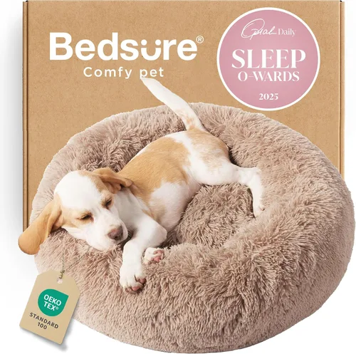 Vista 2 de Bedsure Cama calmante para perros y cama lavable para mascotas para perros pequeños