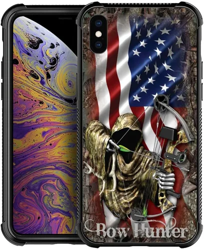 Vista 35 de DJSOK Funda compatible con iPhone 7/8 Plus, diseño con patrón de parachoques trasero, esquinas reforzadas antiarañazos, caver de TPU suave, fundas