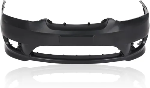 Vista 3 de PIT66 Cubierta para paragolpe frontal con orificios para luces antiniebla Preparada Compatible con Hyundai Tiburon 2005-2006 865112C500 HY1000153