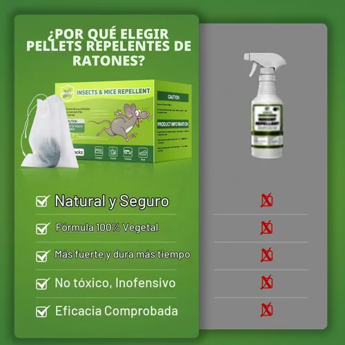 Vista 9 de Repelente de roedores repelente de ratones, 24 unidades, aceite de menta
