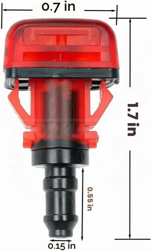 Vista 4 de 76850-SZA-A01 - Boquillas para lavaparabrisas trasero compatible con H-onda Pilot MK2 2009-2015