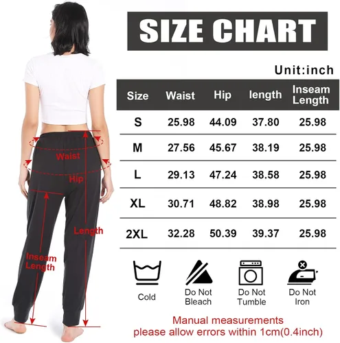 Vista 6 de Envlon Womens Yoga Sweatpants Loose Lightweight Workout Joggers Pants Drawstring Comfy Casual Lounge Pants with Pockets