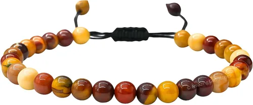 Vista 91 de Amazing Gemstone Crystal Anklet Ankle Bracelets for Women - Waterproof Beaded Healing Crystal Anklets, Plus Size Chakra Gemstone Bead Anklet