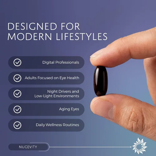 Vista 3 de OS2 Solución de apoyo ocular – Vitaminas patentadas para ojos para salud macular, ojo seco y luz azul – Luteína, zeaxantina, Omega 3, astaxantina
