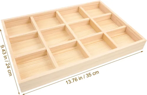 Vista 2 de EXCEART 3 piezas de placa colgante de madera para pendientes