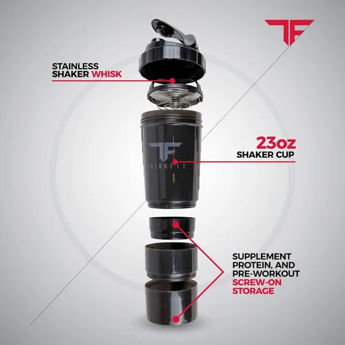 Vista 8 de ThinkFit Lonchera térmica para comida preparada con 6 contenedores para porciones de alimentos sin BPA, reutilizables, aptos para microondas