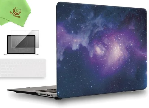 Vista 37 de UESWILL Funda rígida mate 3 en 1 compatible con MacBook de 12 pulgadas con pantalla Retina modelo A1534 + funda de teclado y protector de pantalla