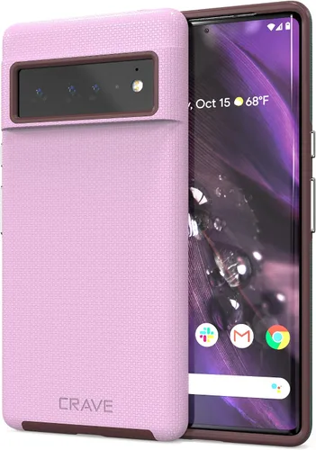 Vista 32 de Crave Dual Guard para Google Pixel 6 Pro, funda de doble capa de protección contra golpes para Google Pixel 6 Pro - Aguamarina