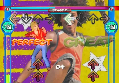 Vista 2 de Dance Dance Revolution Disney Channel Edition Bundle (Includes Dance Mat) - PlayStation 2