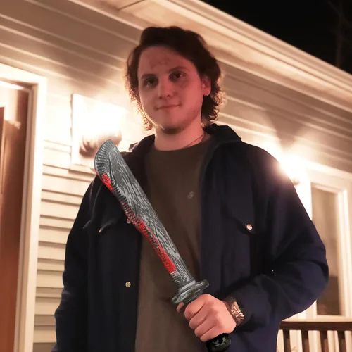 Vista 5 de Máscara de disfraz CASACLAUSI Prop Horror Hockey, Halloween Myers