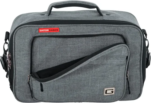 Vista 12 de Gator Cases Transit Series Deluxe - Bolsa para equipos y accesorios, 16" x10, color gris (GT-1610-GRY)