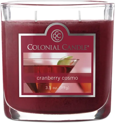 Vista 17 de Colonial Candle Vela perfumada de vainilla ámbar, velas altamente perfumadas para el hogar, vela de cera moteada, 2 mechas, 8 onzas, fabricada