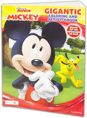 Vista 3 de Mickey Mouse Clubhouse - Juego de libro para colorear (paquete con 2 libros y calcomanías, con Mickey Mouse y Minnie Mouse)