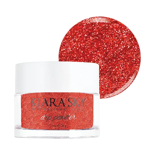 Vista 11 de Kiara Sky Uñas profesionales, polvo de inmersión de uñas, 1 onza, tonos rojos (Cehri Cheri)