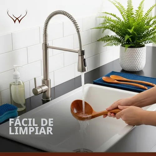 Vista 8 de Prime - Juego de cucharón de madera de teca con soporte para cuchara, cucharón de sopa grande y profundo con mango de gancho para cocinar, servir