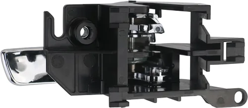 Vista 3 de APPERFiT Manija de puerta interior delantera o trasera izquierda lado del conductor cromada compatible con Nissan Frontier 2005-2021, Pathfinder