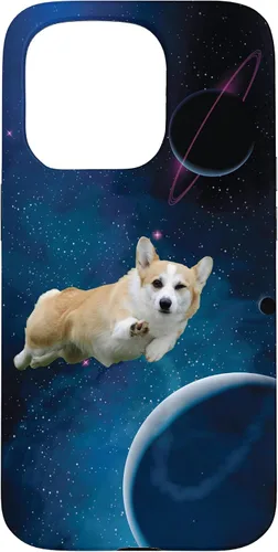 Vista 14 de Funny Kids Space Corgi Mom Pembroke Welsh Corgi Dog Lover Case for iPhone 17