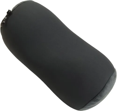 Vista 3 de Wolf Essentials Microbead - Almohada de viaje con tubo de refuerzo, almohada compacta para el cuello para avión, automóvil o hogar, almohada