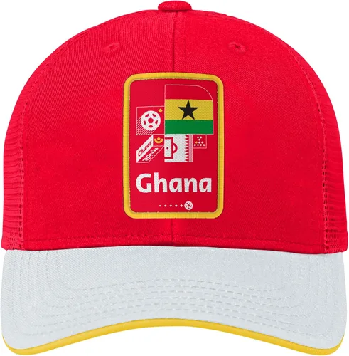Vista 30 de Outerstuff Sombrero de malla Procrown con mosaico de contraste para la Copa Mundial de la FI verde-blanco