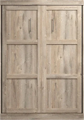 Vista 20 de Bestar Cama Murphy completa, gris corteza, pur, 59 W