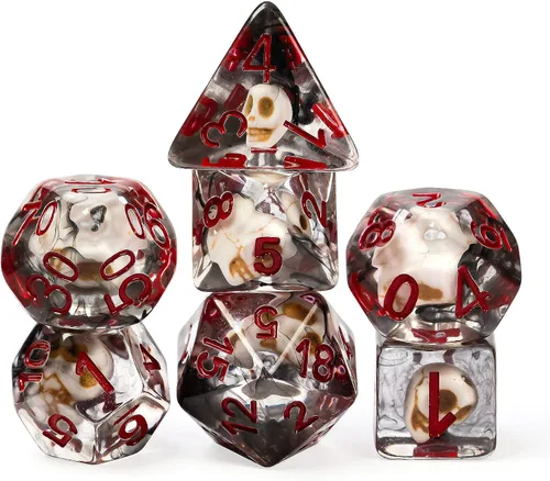 Vista 41 de UDIXI Juego de 7 dados poliédricos DND D&D, RPG D y D con bolsa de almacenamiento para juegos de rol y otros juegos de mesa (Aarakocra)